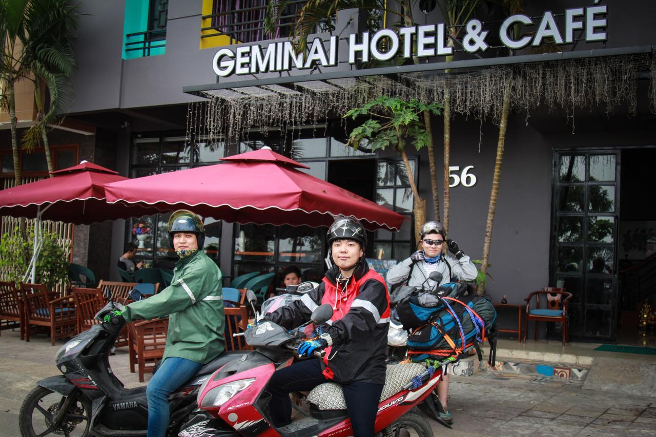เจมิไน โฮเต็ล แอนด์ คาเฟ่ Hotel ด่งเฮ้ย ภายนอก รูปภาพ