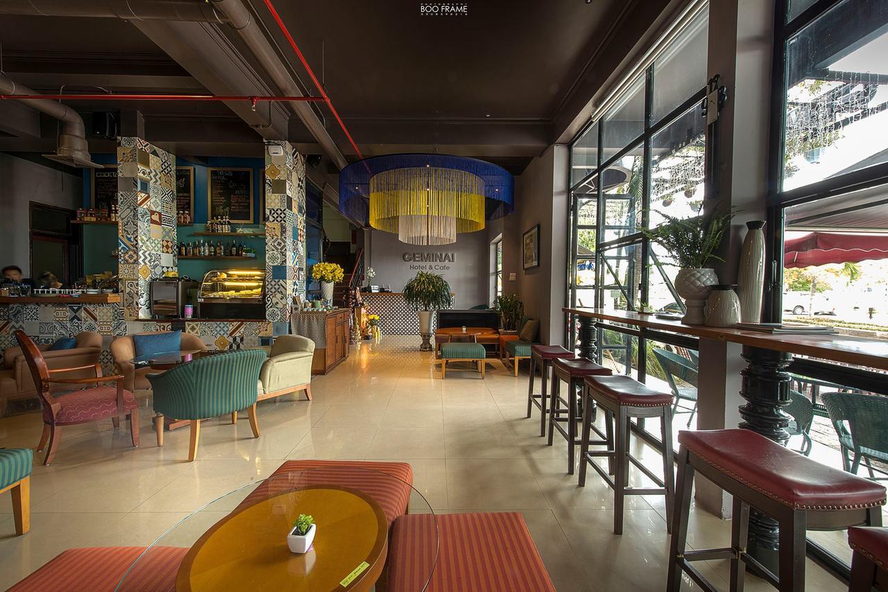 เจมิไน โฮเต็ล แอนด์ คาเฟ่ Hotel ด่งเฮ้ย ภายนอก รูปภาพ