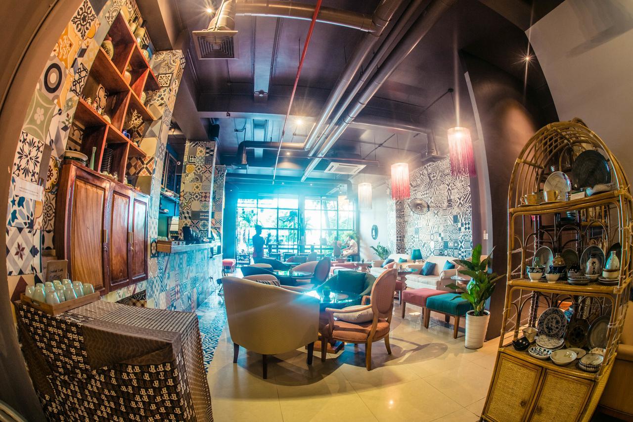 เจมิไน โฮเต็ล แอนด์ คาเฟ่ Hotel ด่งเฮ้ย ภายนอก รูปภาพ