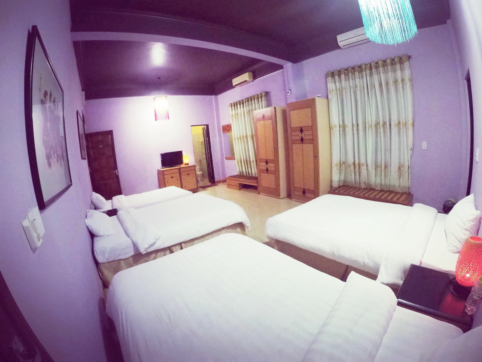 เจมิไน โฮเต็ล แอนด์ คาเฟ่ Hotel ด่งเฮ้ย ภายนอก รูปภาพ