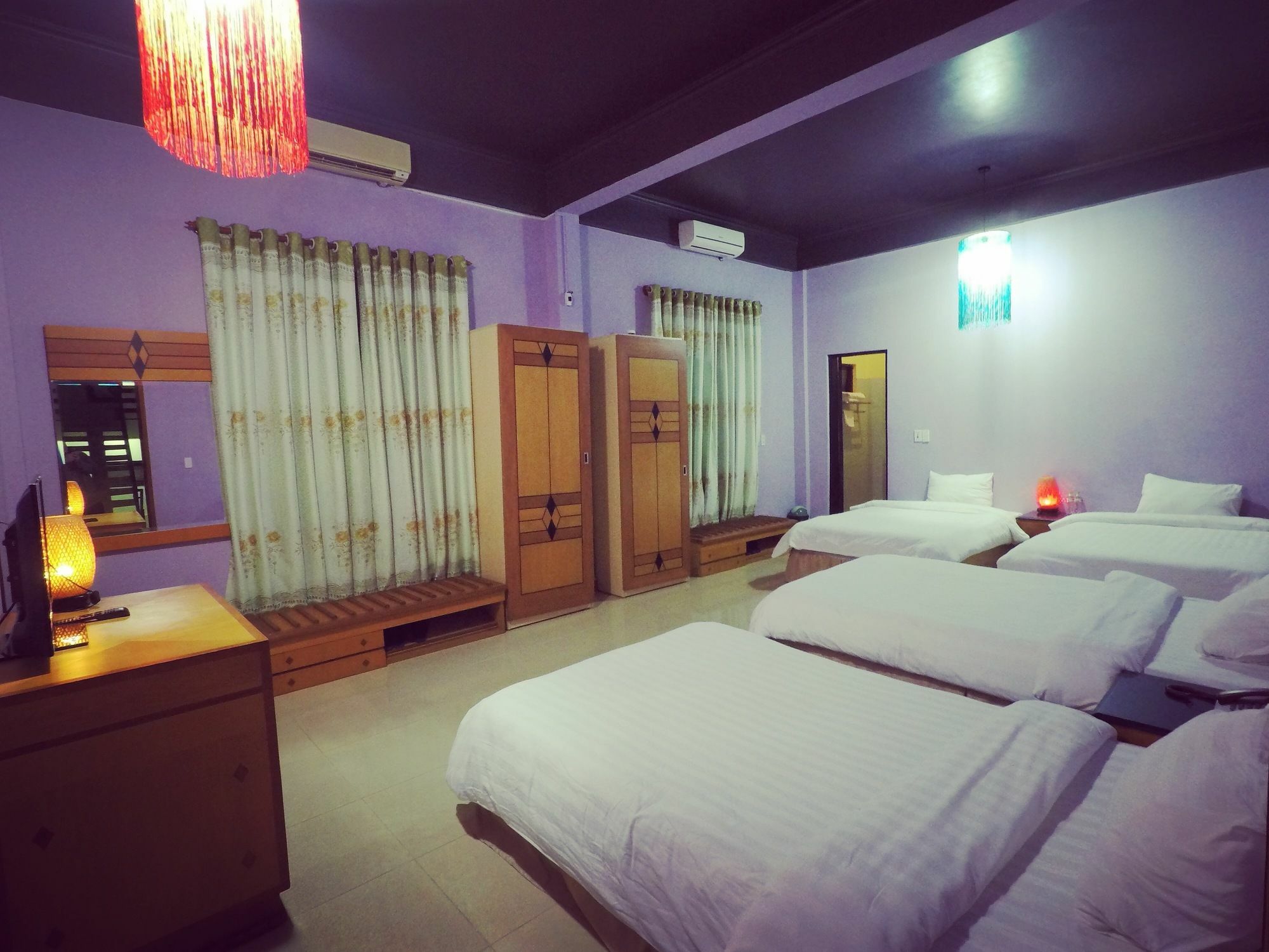 เจมิไน โฮเต็ล แอนด์ คาเฟ่ Hotel ด่งเฮ้ย ภายนอก รูปภาพ
